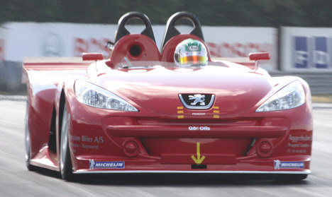 Søren Mosebo, klar til Spa Francorchamps.
